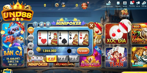 Giao diện cổng game bắt mắt giúp bạn chơi game hấp dẫn