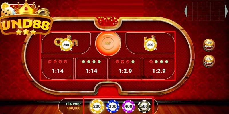 Chẵn Lẻ là mini game thu hút nhiều người chơi tham gia