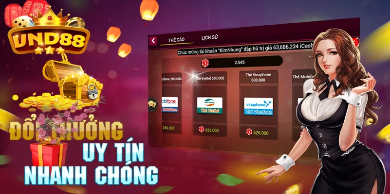 Chơi slot đổi thưởng 1:1 tại cổng game