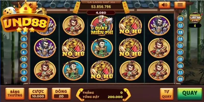 Đôi nét về slot game Tam Quốc