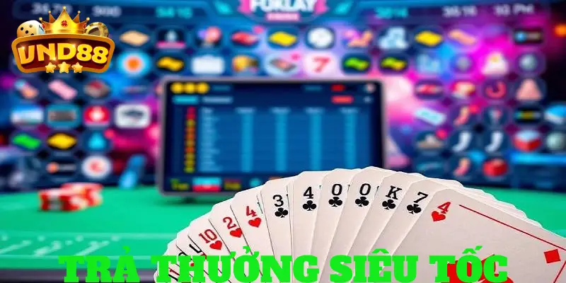 Trả thưởng game bài tại VND 88 siêu tốc 