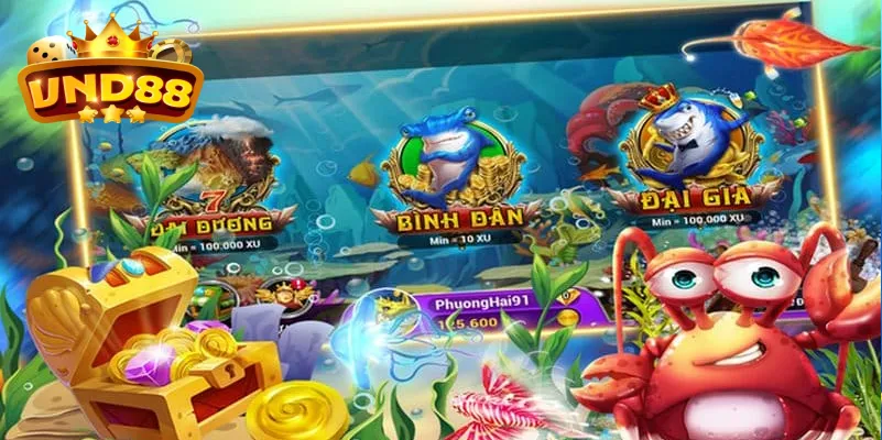 Ưu tiên săn sinh vật có giá trị khi chơi bắn cá đổi thưởng